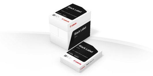 Black Label Zero, CO² hochweiss 80g A4 / 1 Pack à 500 Blatt / Karton à 2'500 Blatt